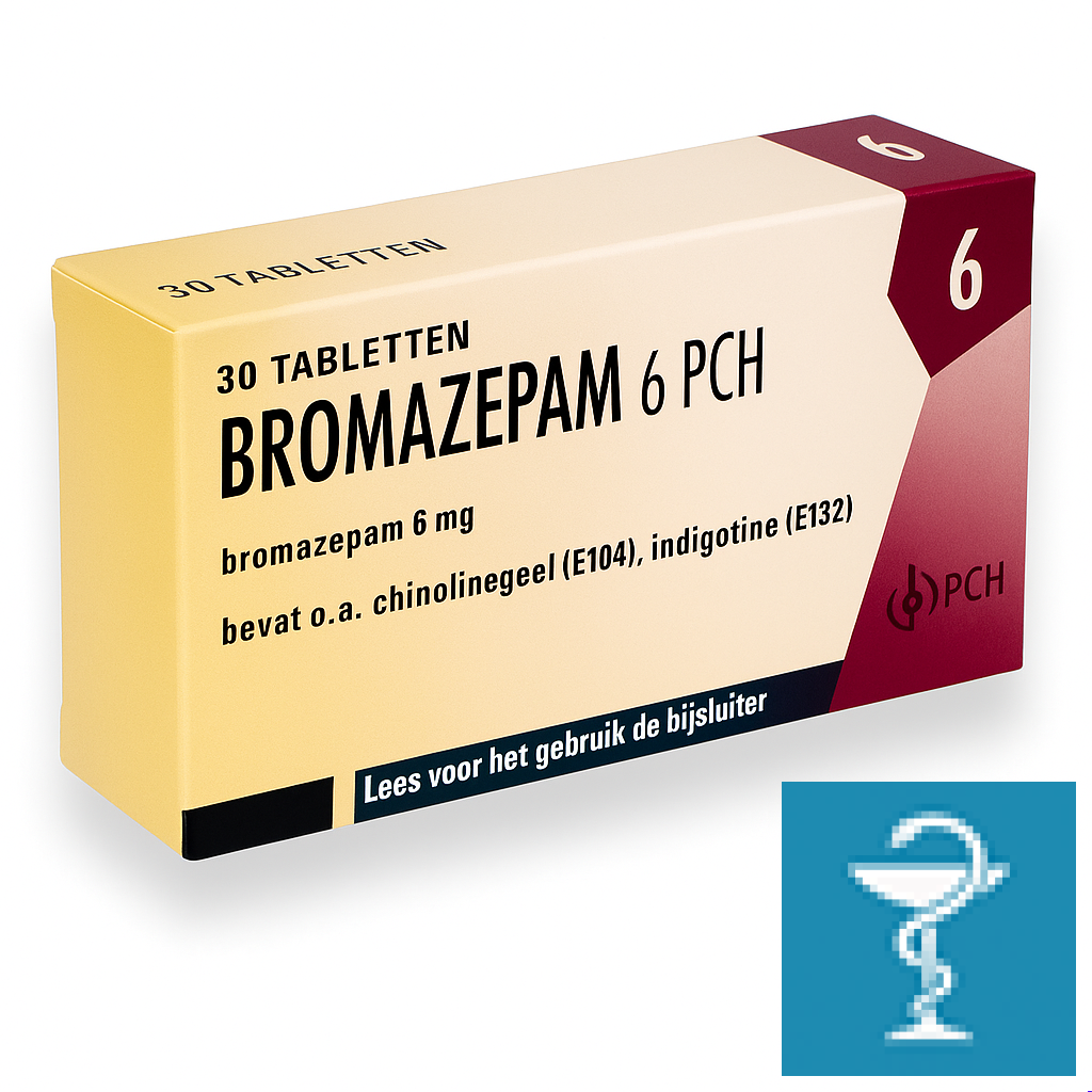 doosje Bromazepam 6MG PCH tabletten – online bestellen
